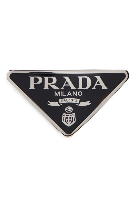 prada signature through and through.